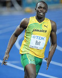 "Usain Bolt, fastest men on earth"